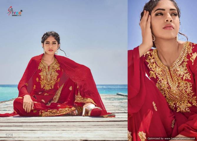 Shree Fab Rajshree Latest Heavy Designer Wedding Wear Salwar Suit Collection With Nazmeen Diamond Work Dupatta 
