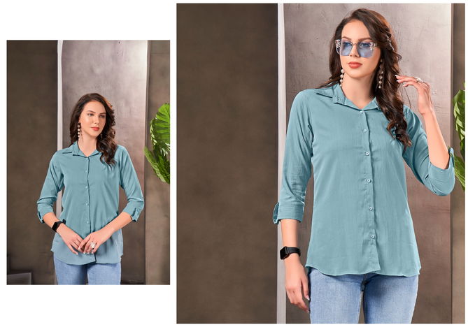 Dreams Shirt Vol 1 By Moksh Regular Office Wear Cotton Ladies Shirt Wholesale Shop In Surat