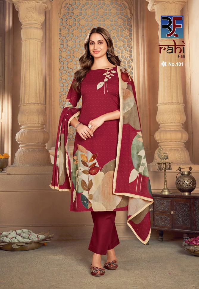 Rose Gold Vol 1 By Rahi Fab Cotton Cambric Dress Material Suppliers In India