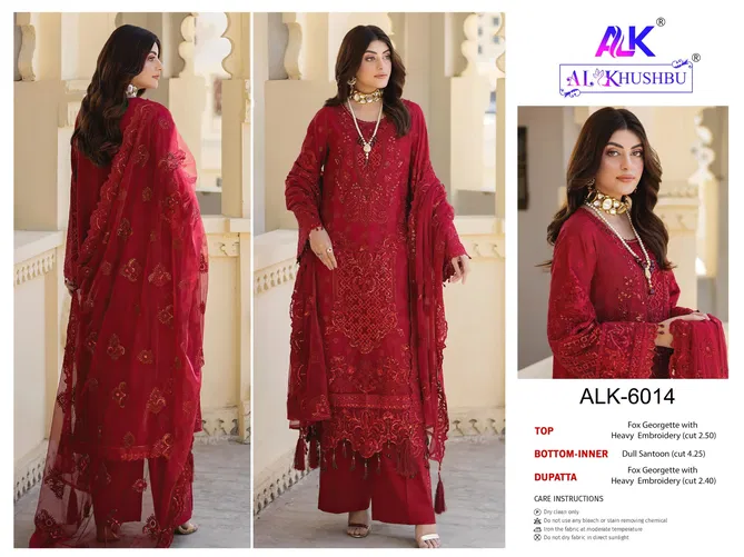 Afifa Vol 4 By Al Khushbu Georgette Pakistani Suits Suppliers In India