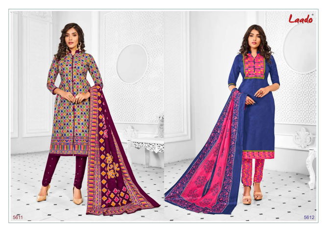 Laado 56 Latest Fancy Regular Casual Wear Designer Printed Cotton Collection
