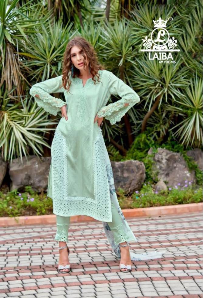 Laiba Am 105 Luscious Heavy Festive Wear Georgette Latest Ready Made Collection