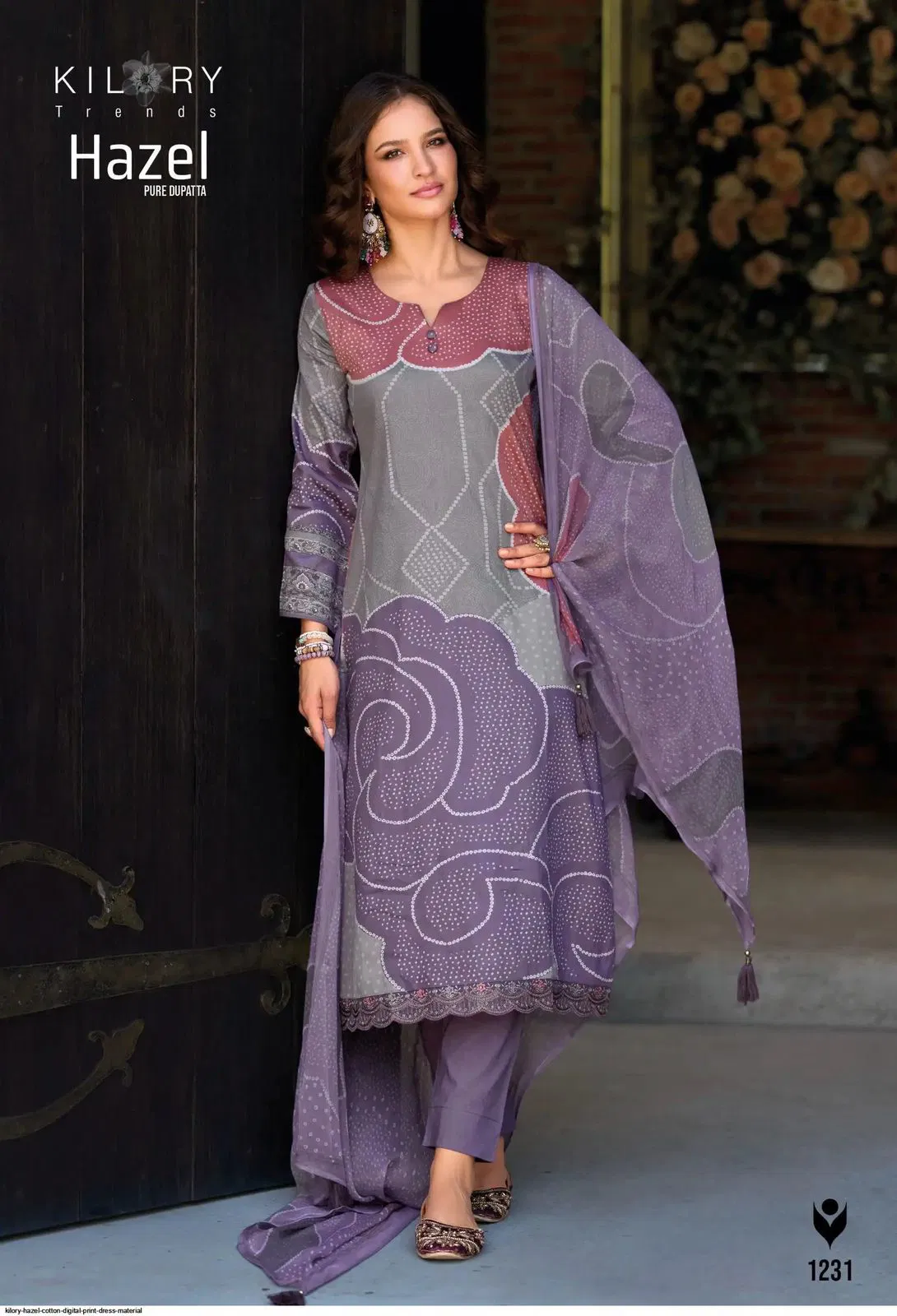 Hazel By Kilory Jam Cotton Digital Printed Salwar Kameez Exporters In India