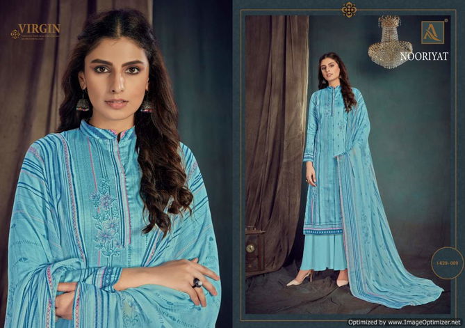 Alok Nooriyat Latest Designer Casual Wear Pure Jam Cotton Printed Dress Material Collection