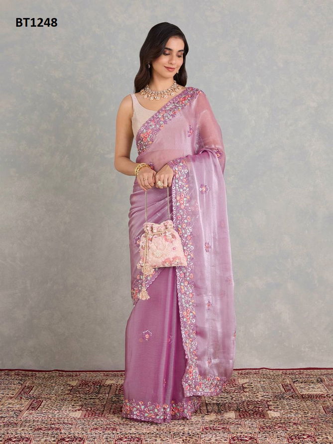 BT 1248 Designer Jimmy Choo Silk Saree Wholesale Shop In Surat