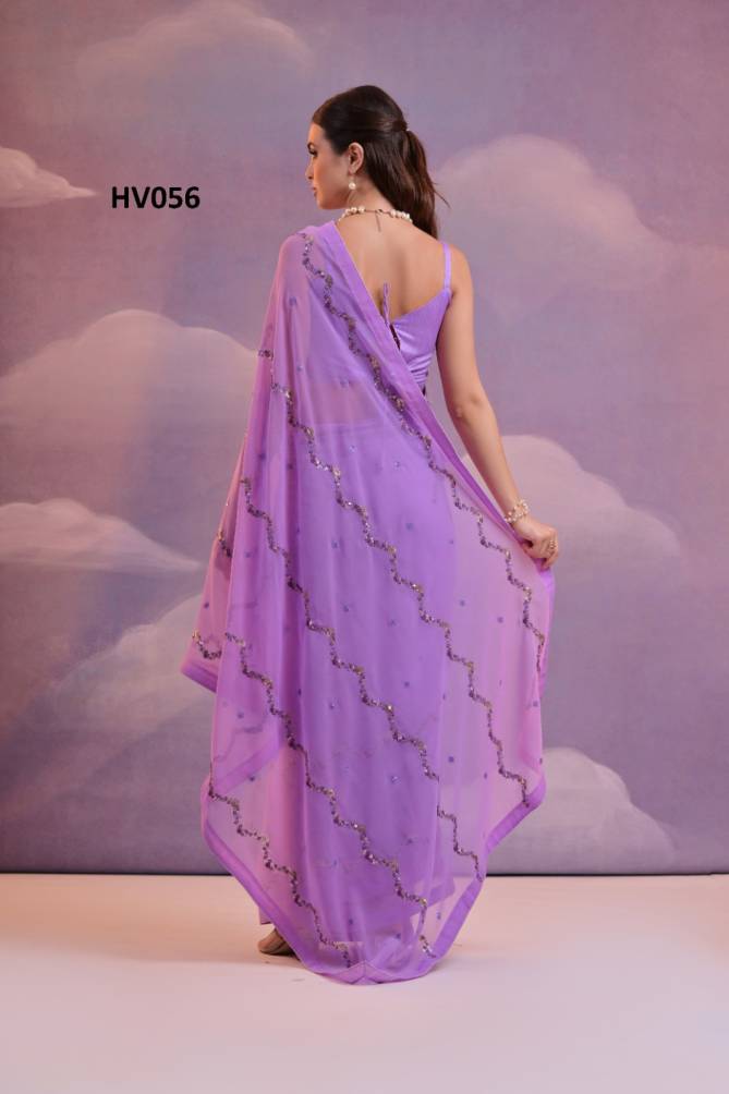 Smita By Fashion Berry HV 056 Soft Georgette Saree Wholesale Shop In Surat