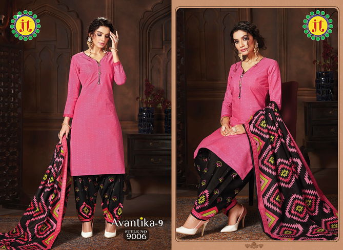 Jt Avantika 9 Casual Printed Regular Wear Pure Cotton Collection