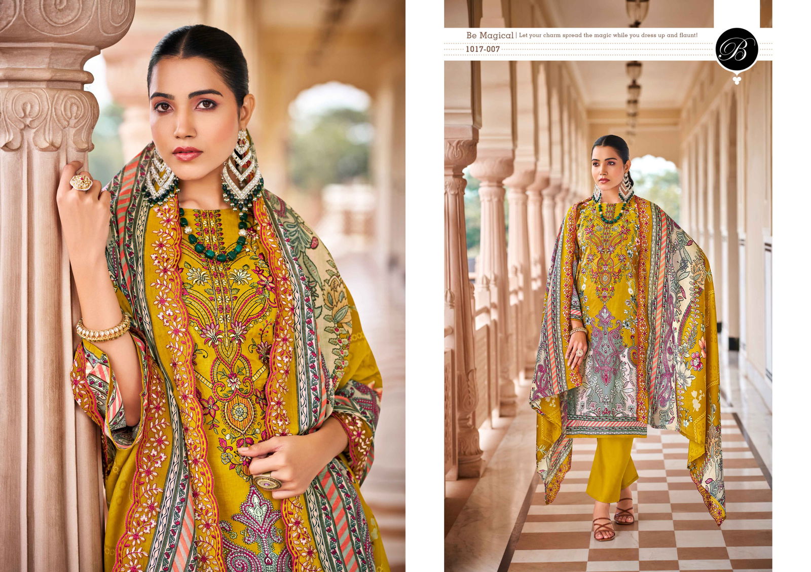 Guzarish Vol 18 By Belliza Cotton Printed Dress Material Orders In India