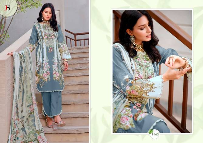 Deepsy Firdouse Urbane 5 Casual Wear Pure Cotton Print Embroidery Pakistani Salwar Kameez Collection
