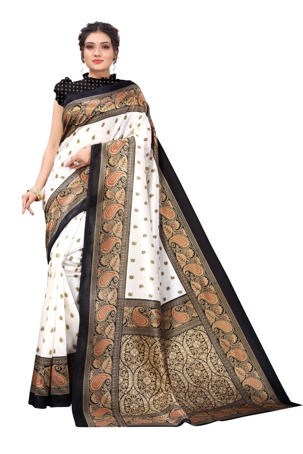 Art Silk 4 New Ethnic Wear Art Silk Designer Saree Collection