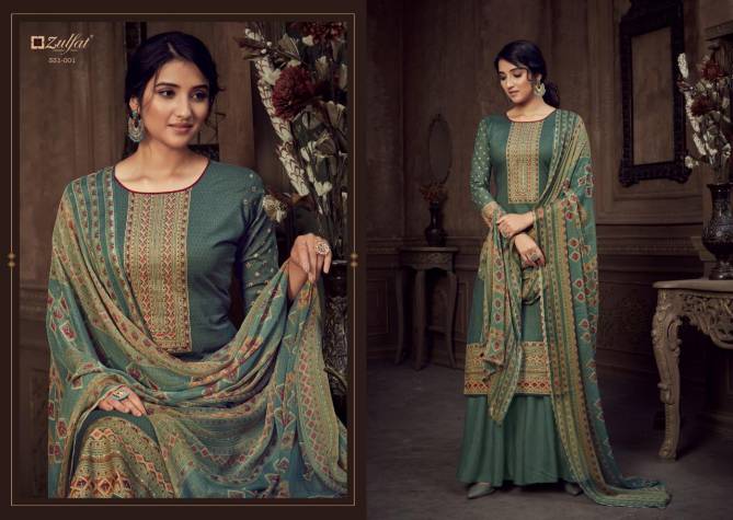 Zulfat Summer Style Exclusive Latest fancy Casual Wear Cotton Printed Designer Dress Material Collection
