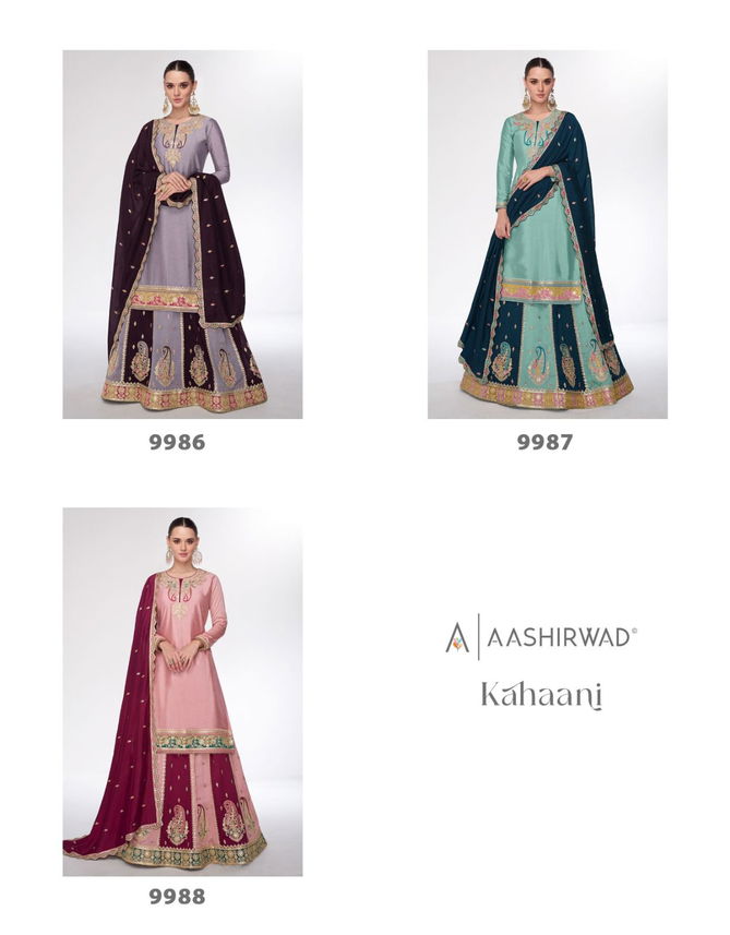 Kahaani By Aashirwad Wedding Wear Readymade Suits Wholesalers In Delhi