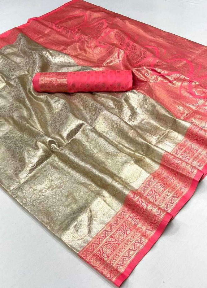 Kanjeepuram Silk By Rajtex 358001 To 358006 Series Surat Saree Wholesale Market