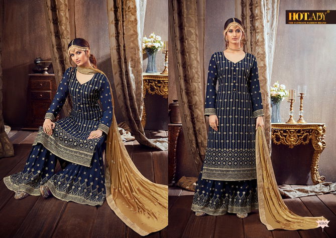 Hotlady Samaira 616 Exclusive Heavy Embroidery Work Salwar Kameez Collection
