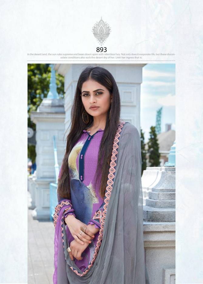 BIPSON SIGNATURE Latest fancy Designer Casual Wear Woollen Pashmina Lurex Digital Print Salwar Suit Collection