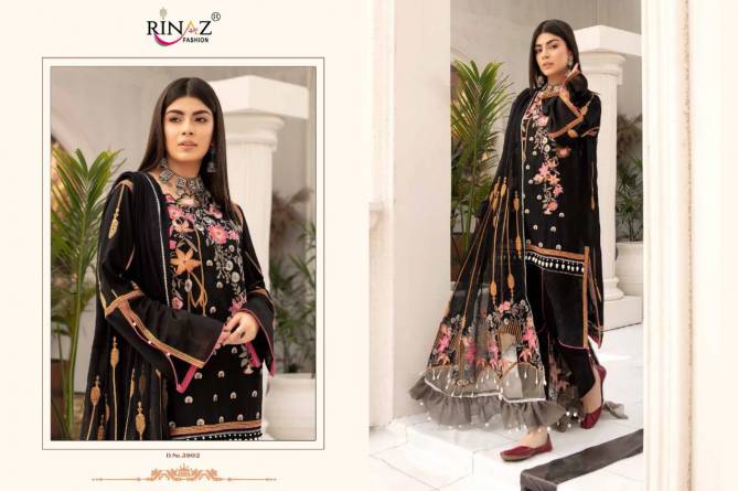 Rinaz Adan Libas 2 Latest Fancy Designer Festive Wear Heavy Embroidery Pakistani Salwar Suits Collection
