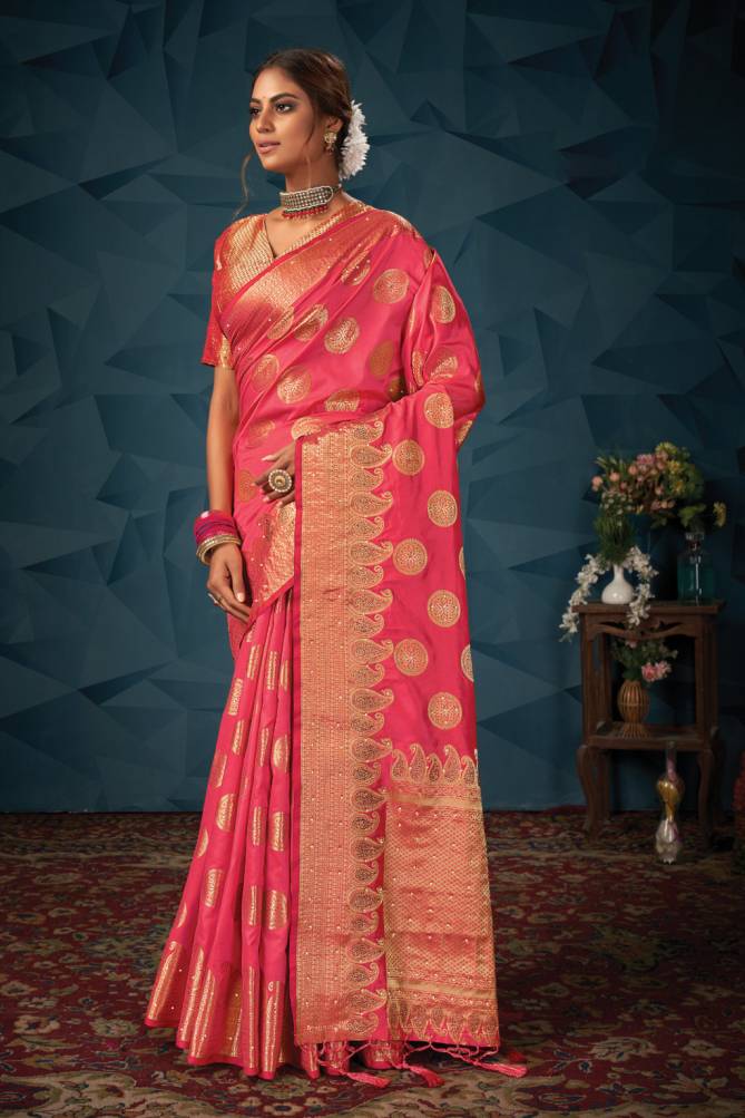 Sangam Madhuri Heavy Fancy Festive Wear Silk Latest Sarees Collection