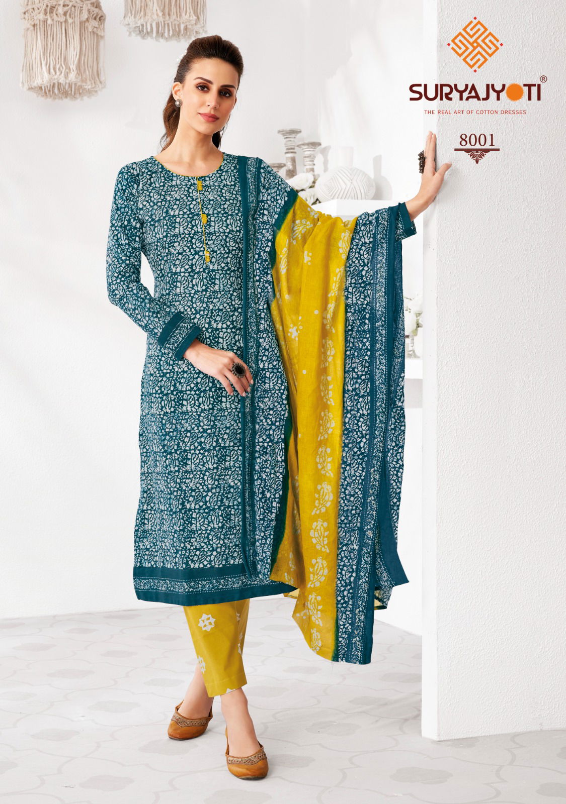 Pehnava Vol 8 By Suryajyoti Printed Cotton Readymade Suits Suppliers In India