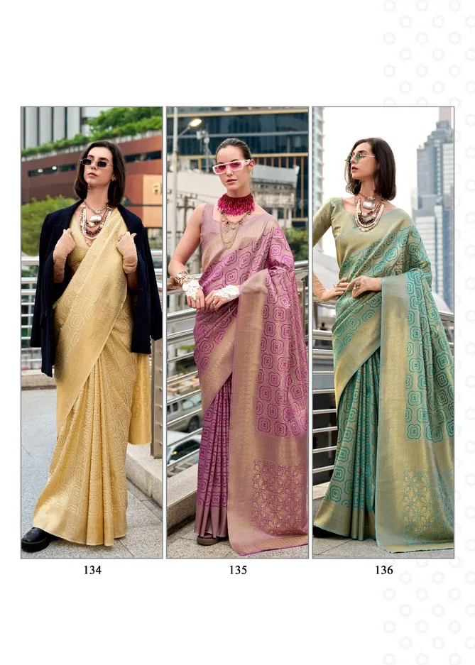 Butterscotch By Rajpath Handloom Kanchivaram Saree Wholesalers In Delhi