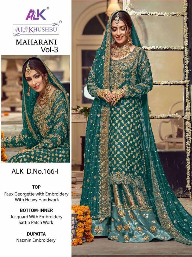 Maharani Vol 3 By Alk Khushbu166 Best Pakistani Salwar Suit Wholesale Shop in Surat