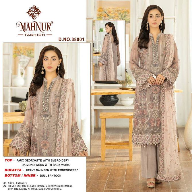 Mahnur Vol 38 38001 To 38003 Pakistani Suits Wholesale Price In Surat
