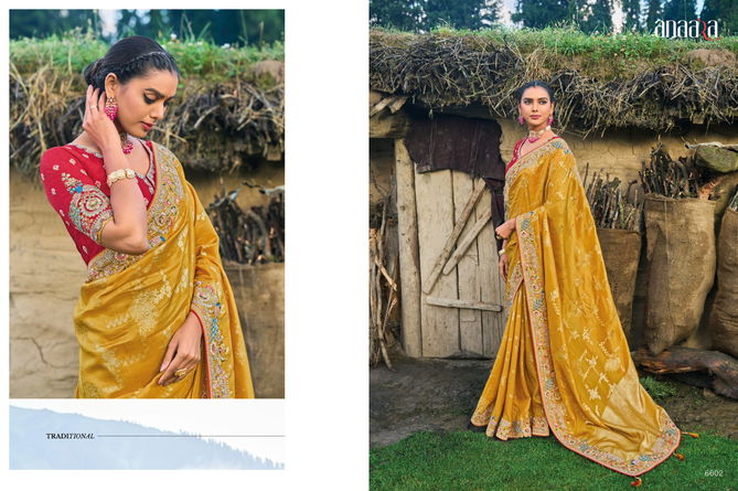 Anaara By Tathastu 6600 Series Saree Suppliers In India