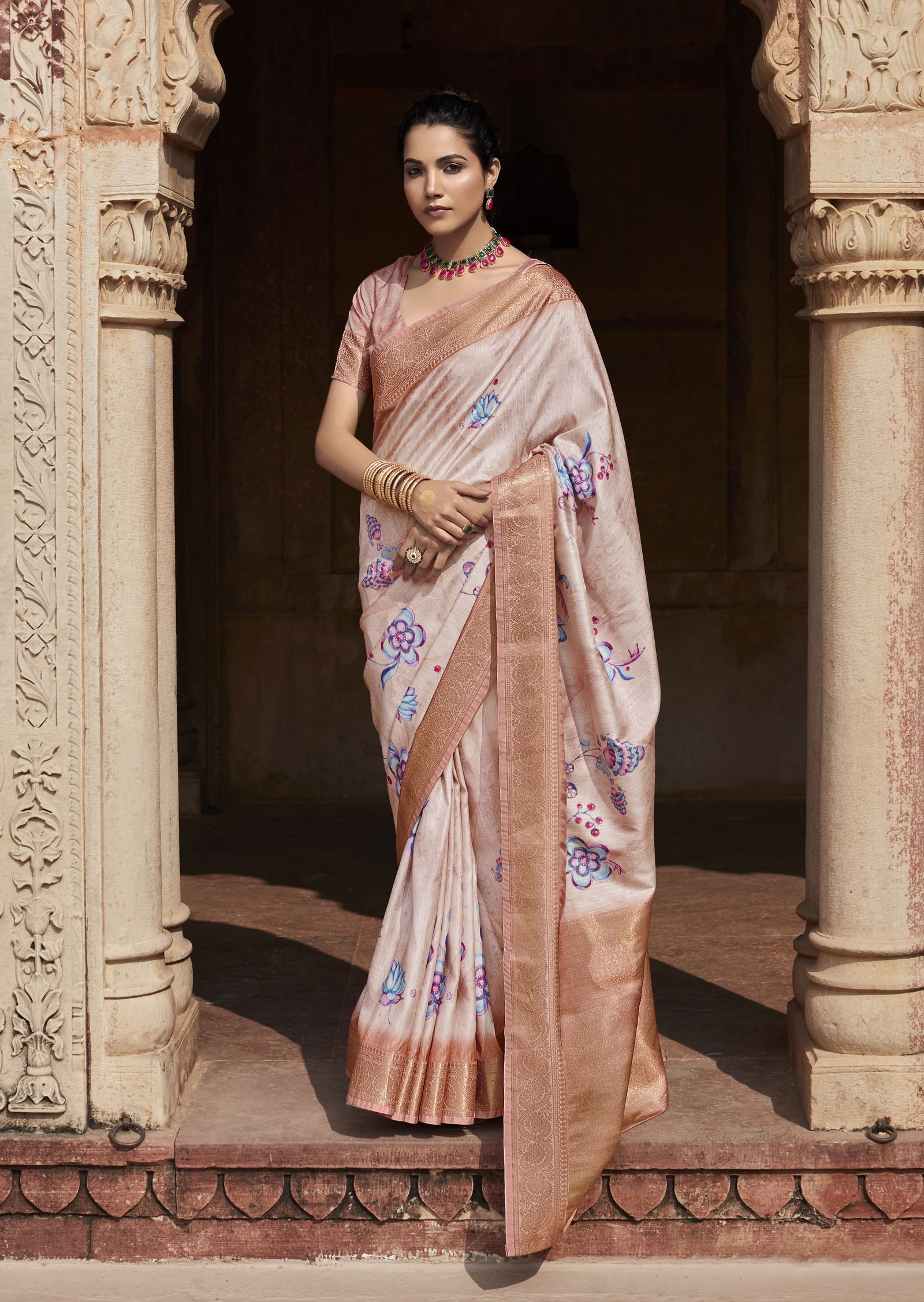 Kavya Silk By Rajpath Handloom Silk Fancy Saree Exporters In India