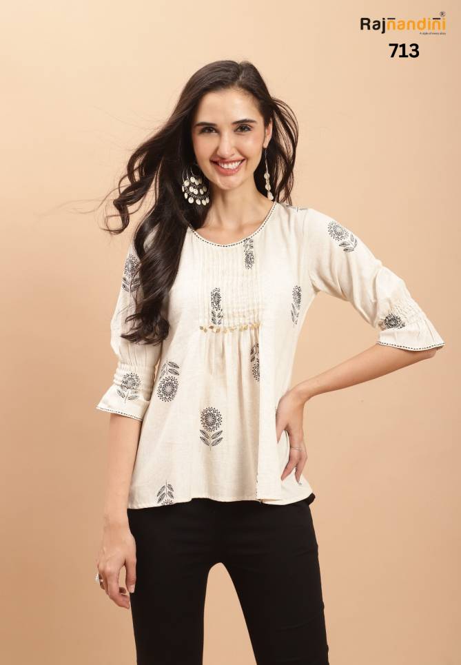 Nayra By Rajnandini Pure Cotton Ladies Top Catalog