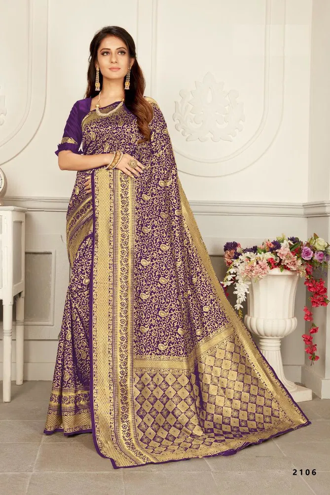 New Bridal Party wear and Designer Wedding Saree Collection with Rich Look Pallu and Beautiful Border Woven Silk Saree Collections