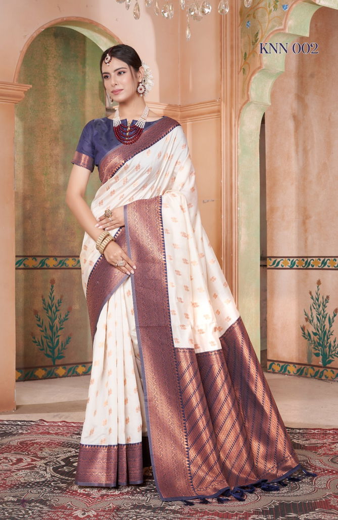 Kanana By 3 Of Kanjivaram Silk Occasion Wear Sarees Suppliers In India