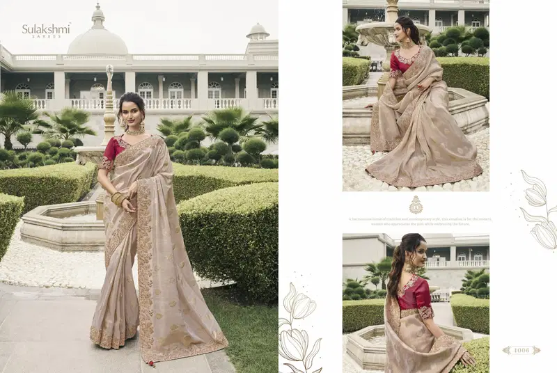 Bridal Heritage By Sulakshmi Tissue Silk Wholesale Saree Suppliers In Mumbai