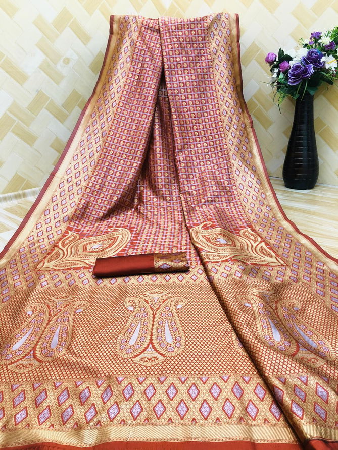 Niharika Silk 41 Latest Designer Wedding Wear Pure Banarasi jacquard Printed Saree Collection
