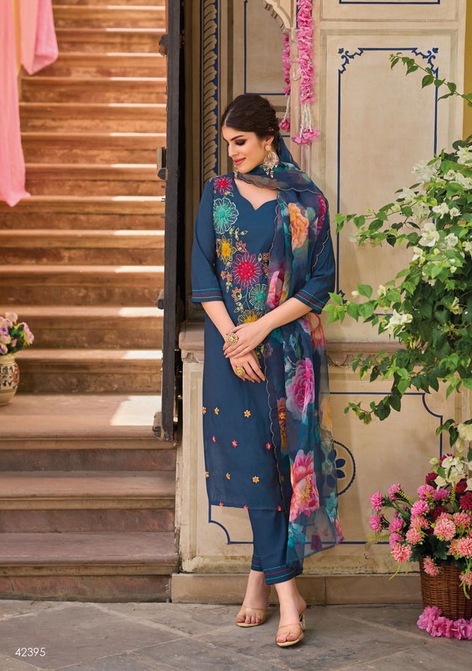 Shehnaaz By Kailee Viscose Silk Readymade Suits Catalog