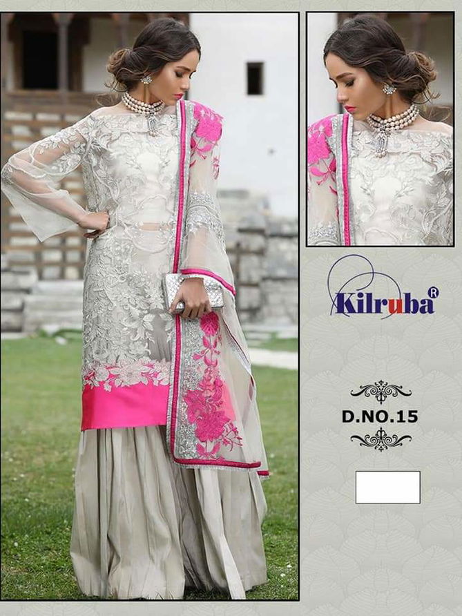 Kilruba Hit Latest Heavy Worked Colours Heavy Worked Net Festive Wear Designer Salwar Suit Collection 