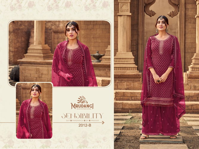 Mrudangi Gulabo 2012 Series New Festive Wear Designer Georgette Salwar Kameez Collection