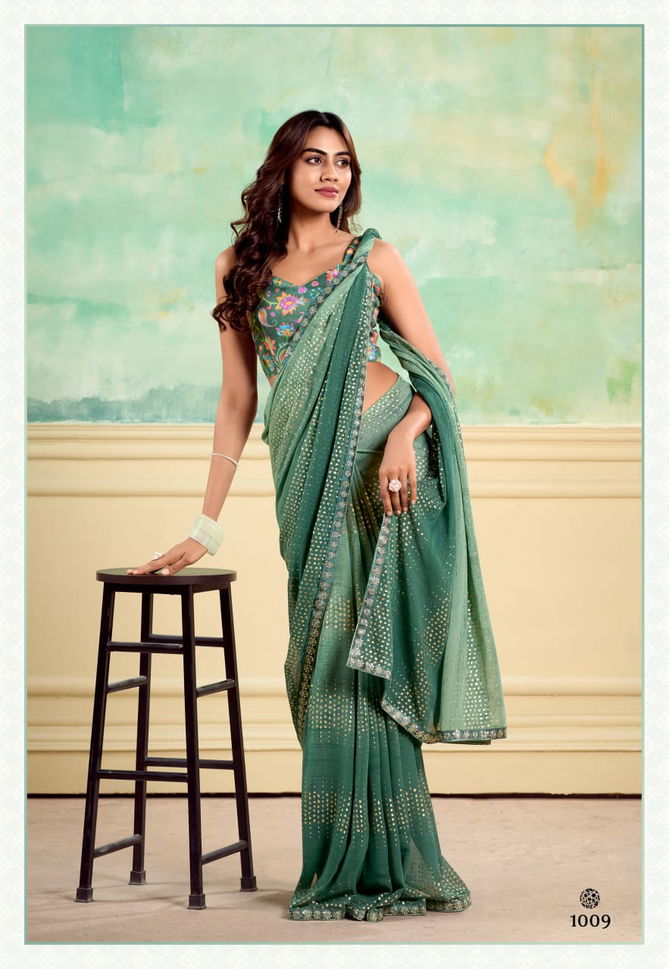 Nairobi By Stavan Weightless Fancy Saree Wholesale