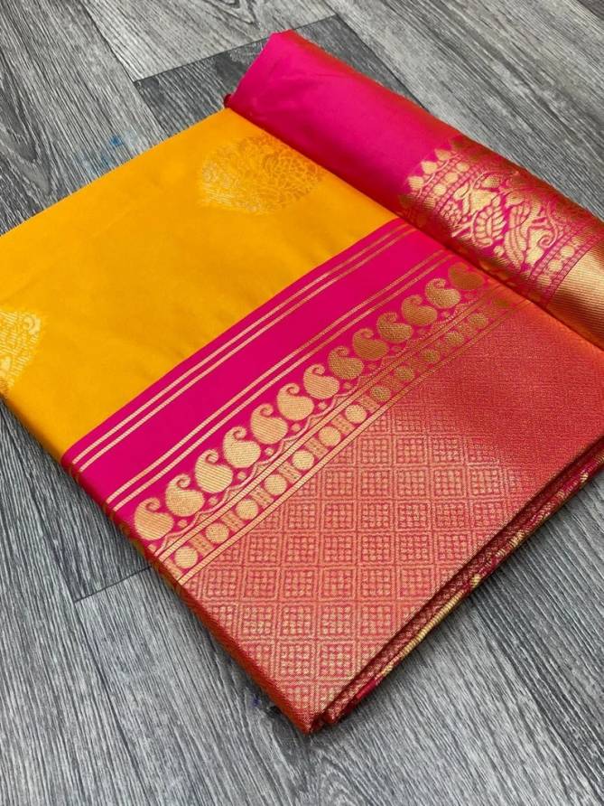Mf 1040 Maa Amar Fashion Soft Lichi Silk Saree Wholesale Price In Surat