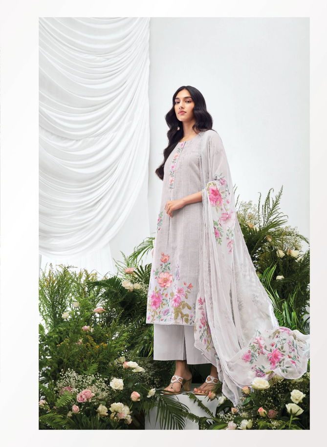 Ahren By Ganga Cotton Linen Designer Dress Material Wholesale Market In Surat