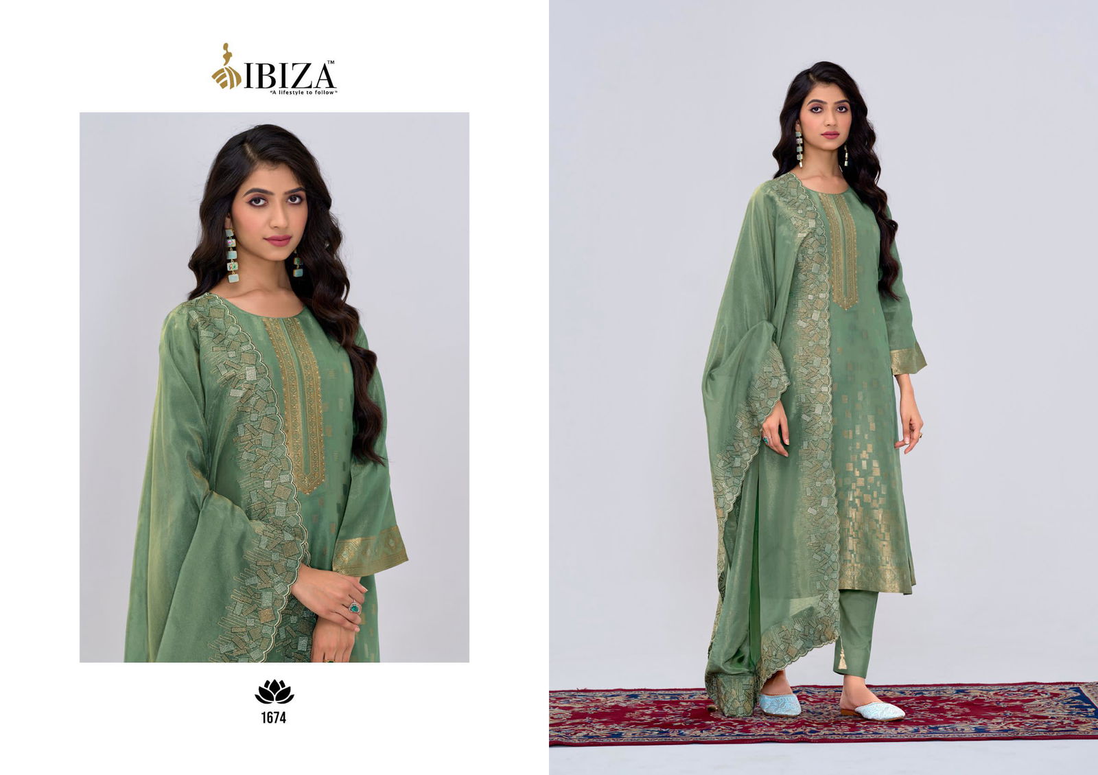 Saaj By Ibiza Silk Simar Designer Salwar Kameez Wholesale Shop In Surat