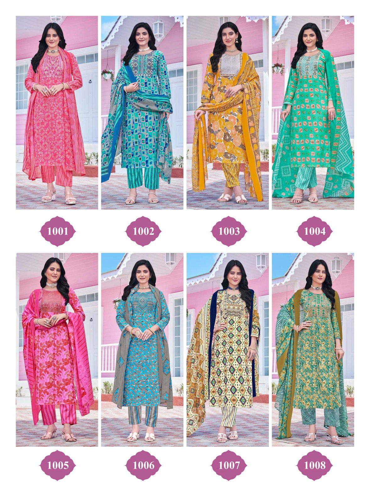 Softy 1 By Kc Cotton Printed Kurti Bottom With Dupatta Bulk Orders In India