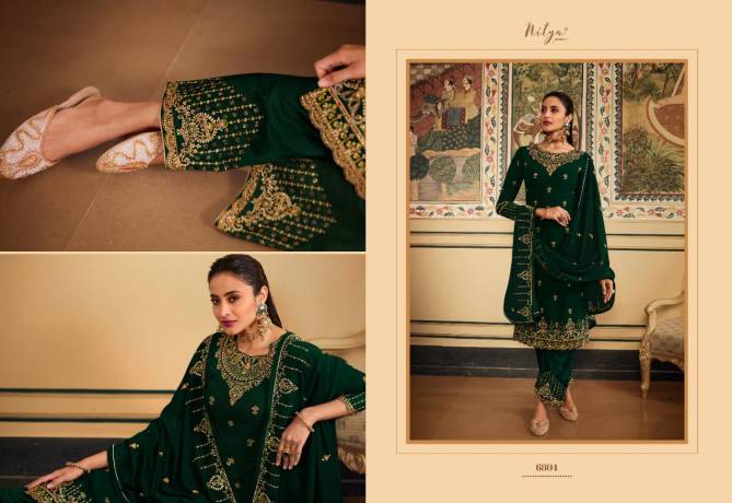 LT VOL -168 Latest Heavy Fancy Designer Festive Wear Georgette With Heavy Embroidery Work Salwar Suit Collection 