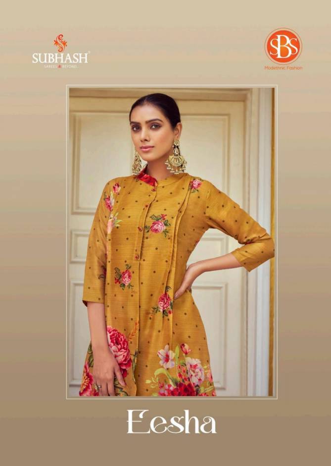 Eesha By Subhash 4531 To 4534 Series Kurti With Bottom Exporters in India