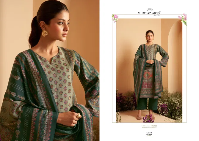 Nayaab Vol 3 By Mumtaz Viscose Muslin Digital Printed Dress Material Suppliers In Mumbai