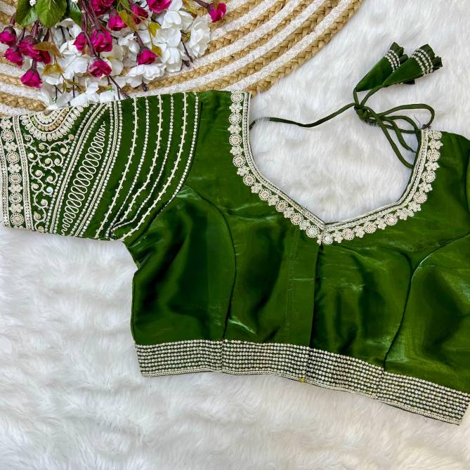 Rk Cotton Thread Work Zimi choo Embroidery Blouse Suppliers In India