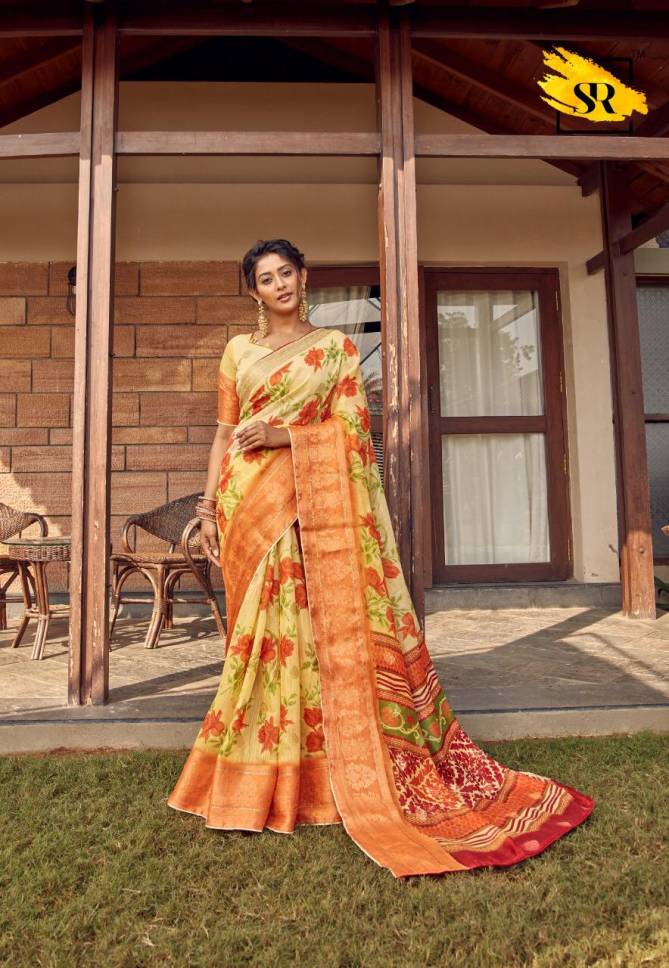 Sr Vasudha Latest Designer Rich Look Jacquard Casual Wear Wedding Wear Saree Collection 