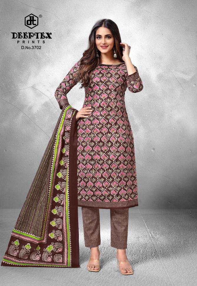 Deeptex Chief Guest Vol 37 Cotton Dress Material Wholesale Shop In Surat