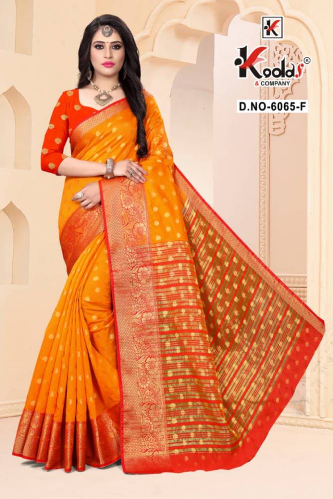 Mahek 6065 Fancy Silk Festive Wear Designer Saree Collection
