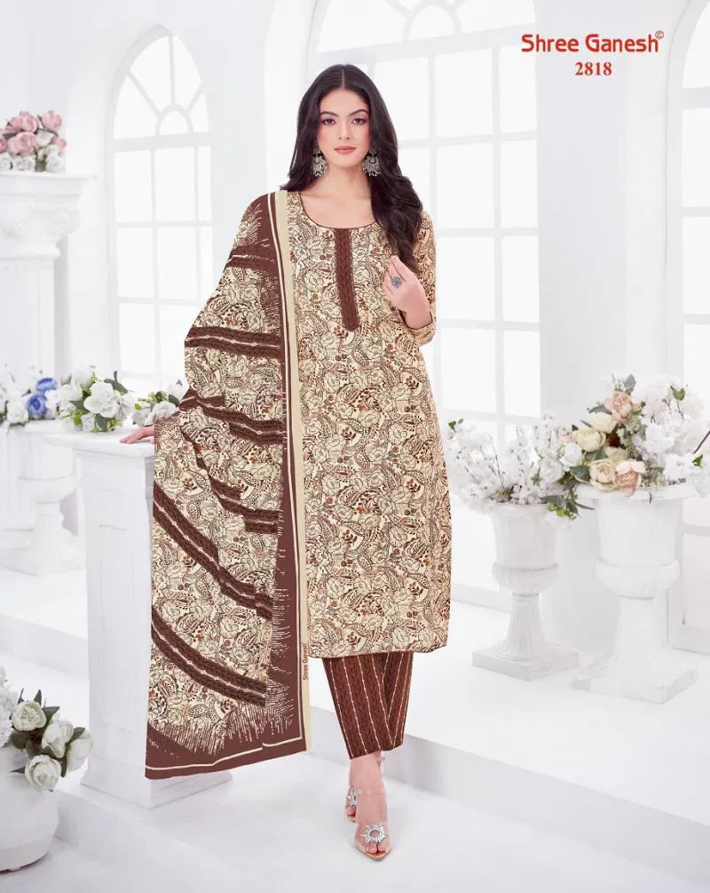 Samaiyra Vol 18 By Shree Ganesh Printed Cotton Dress Material Exporters In India