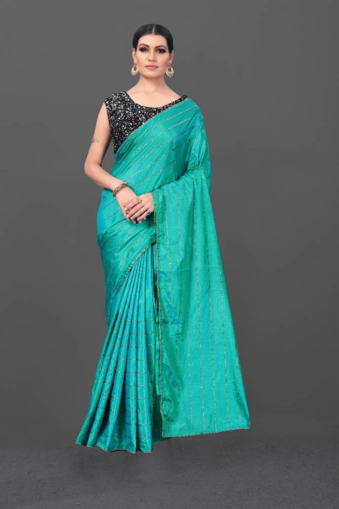 Meera 13 Fancy Party Wear Designer Silk Sarees Collection
