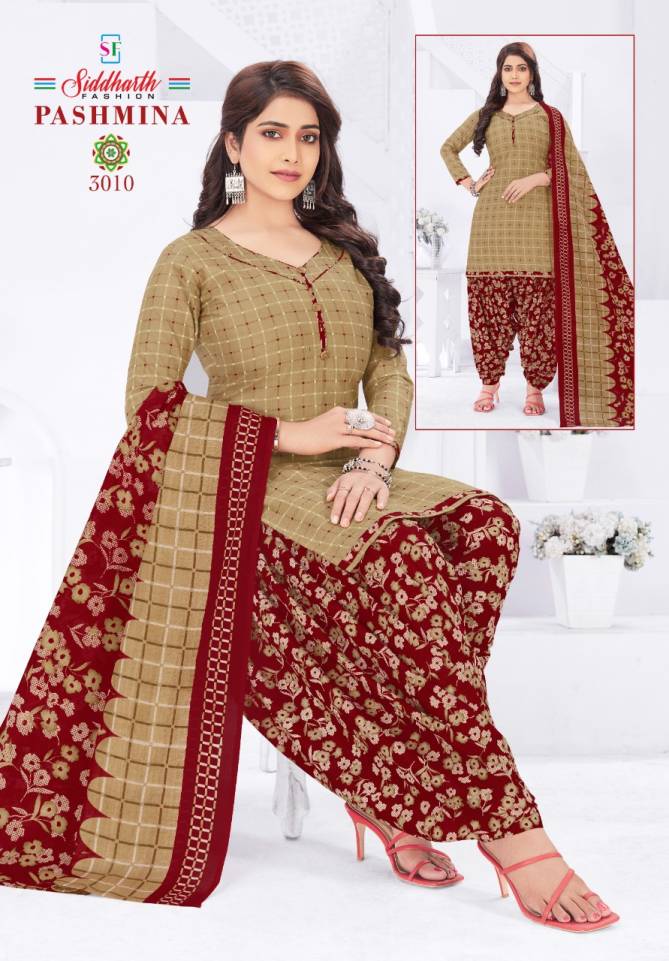 Siddharth Pashmina 3 Ready Made Cotton Printed Casual Daily Wear Dress Collection